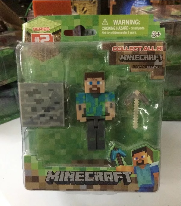 [HCM]Mô hình nhân vật steve đào than Mine craft