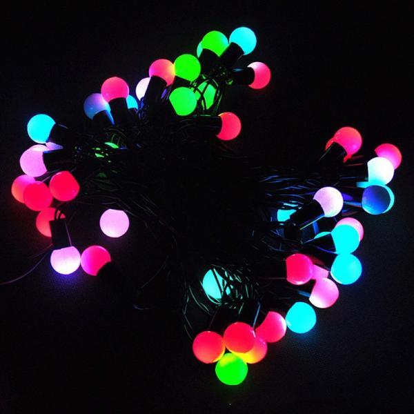 Dây đèn trang trí bóng bi đục tròn - Pingpong Light