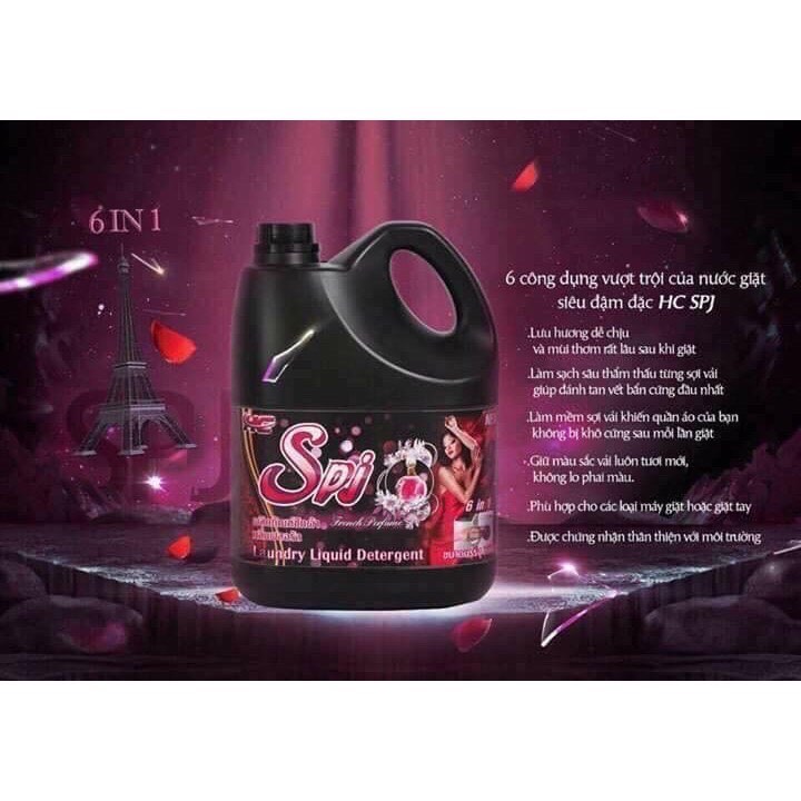 [HCM]NƯỚC GIẶT XẢ ĐẬM ĐẶC SPJ 3500ML