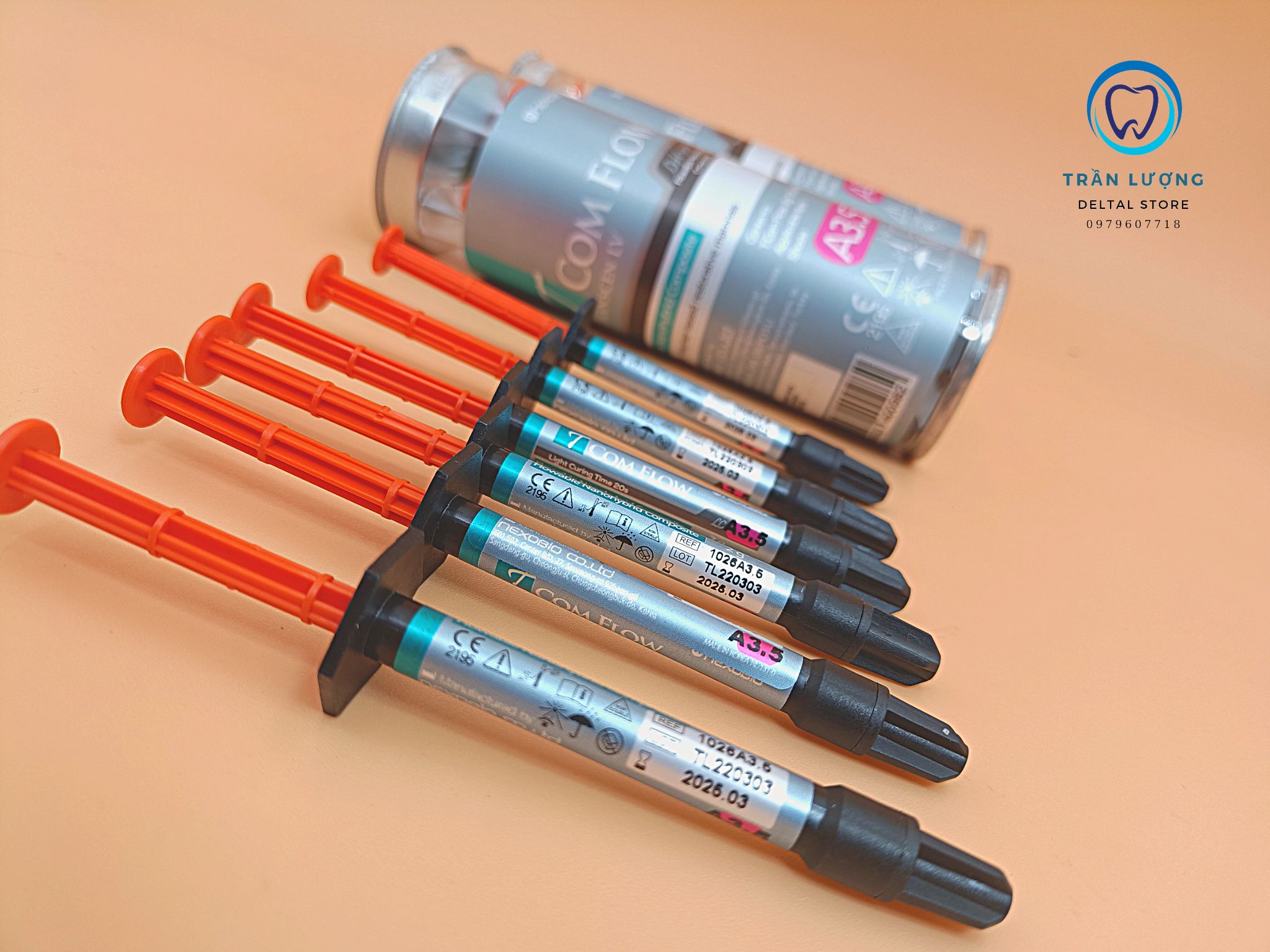 Com lỏng T-com phủ cùi răng trong Nha Khoa- HSD 2025