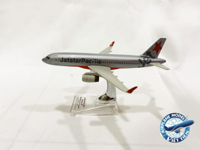 Mô hình máy bay Jetstar Airbus A320 Sharklets - Tỷ lệ 1/245 - dài 153,35mm