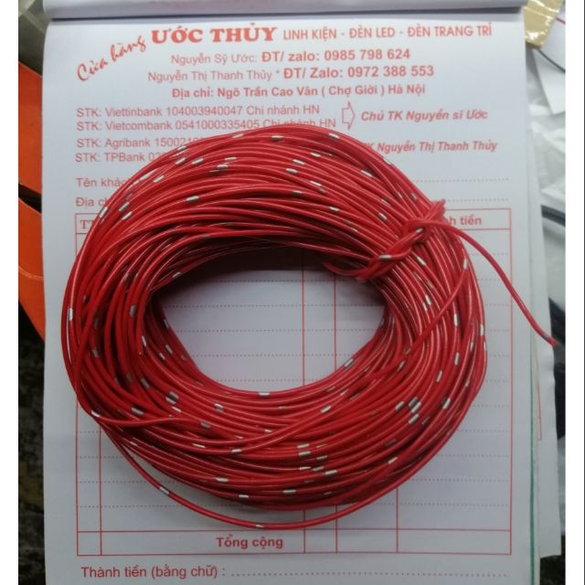50m dây điện nhật 0.3 ly