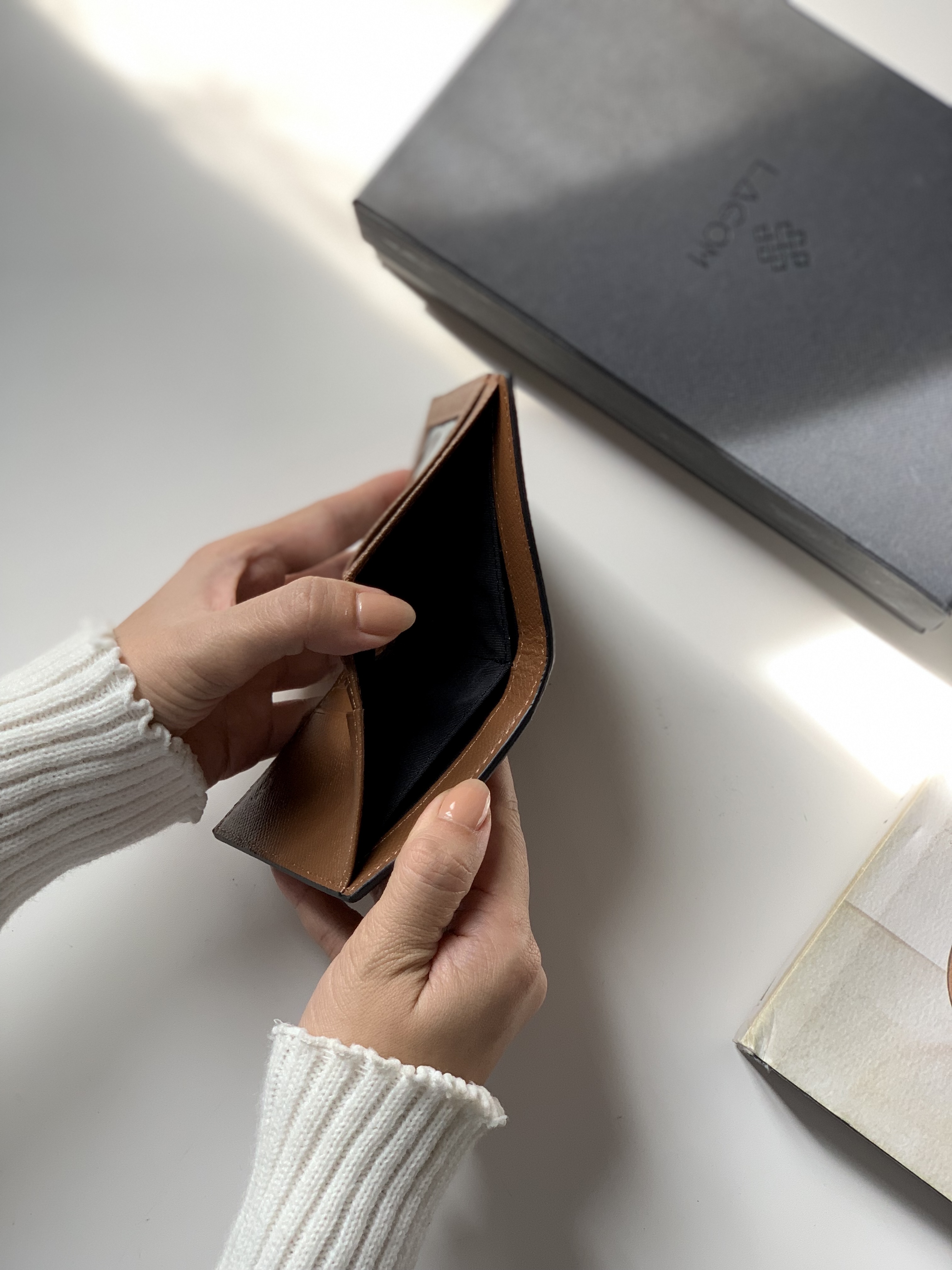 Ví nữ Mini Da thật LAGOM.ID Wallet