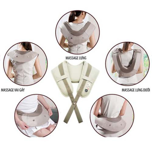 [HCM]đai massage lưng vai cổ - đai mát xa lưng vai cổ