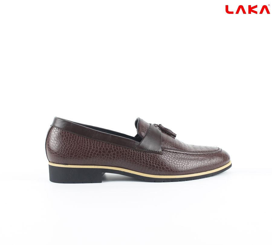 Giày nam da bò thật LAKA 118