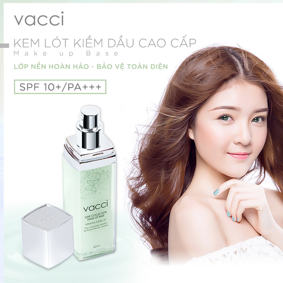 Kem lót VACCI kiềm dầu cao cấp VACCI Make up Base – SPF 10+/PA+++