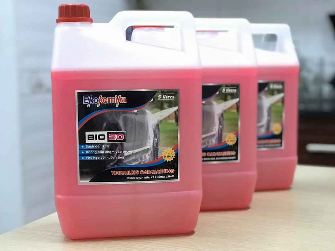 DUNG DỊCH RỬA XE KHÔNG CHẠM BIO EKOKEMIKA 20 - 5L