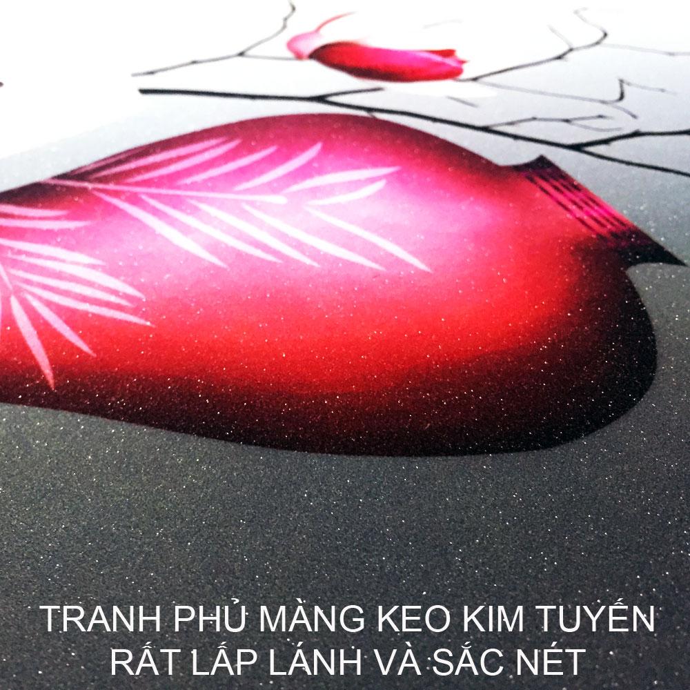 Tranh Treo Tường - Hạnh Phúc Và Bình An 01 - Tranh Minh Hiền (3 tranh - 40 x 40cm/tấm)