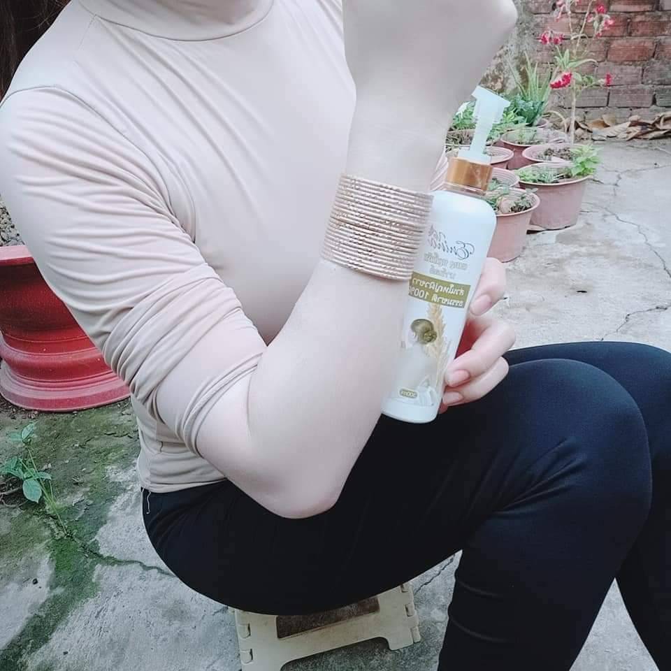 [ Thái Lan chính hãng] TẮM TRẮNG Ủ SỬA NON & LÚA MẠCH ENINA 300ml