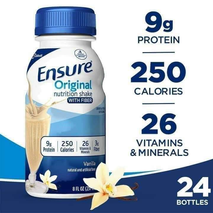 Thùng 30 chai Ensure nước 237ml Mỹ