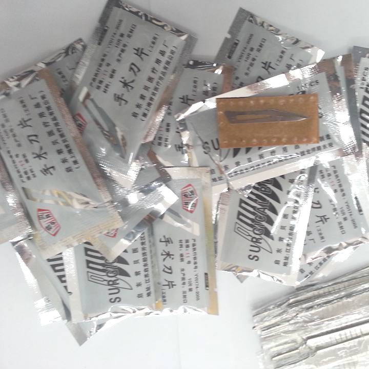 Lưỡi dao số 11 (1 bịch 10 lưỡi)