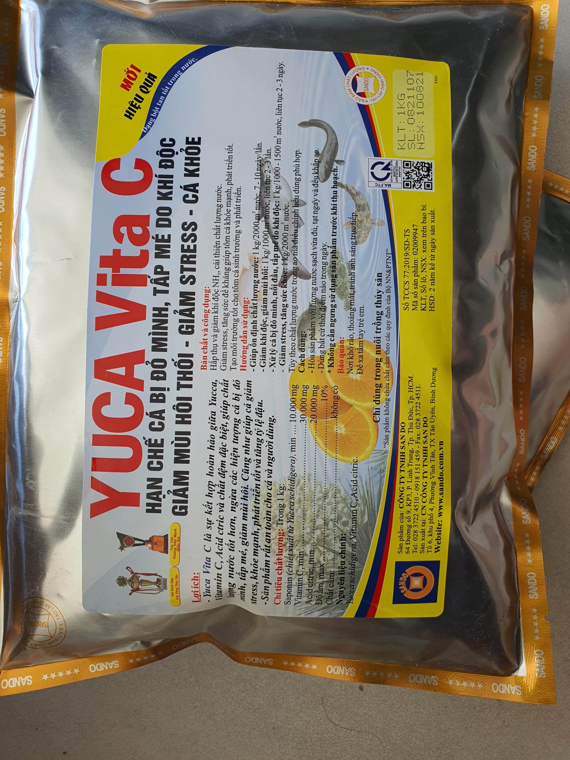 Ổn định nước  YUCA Vita C