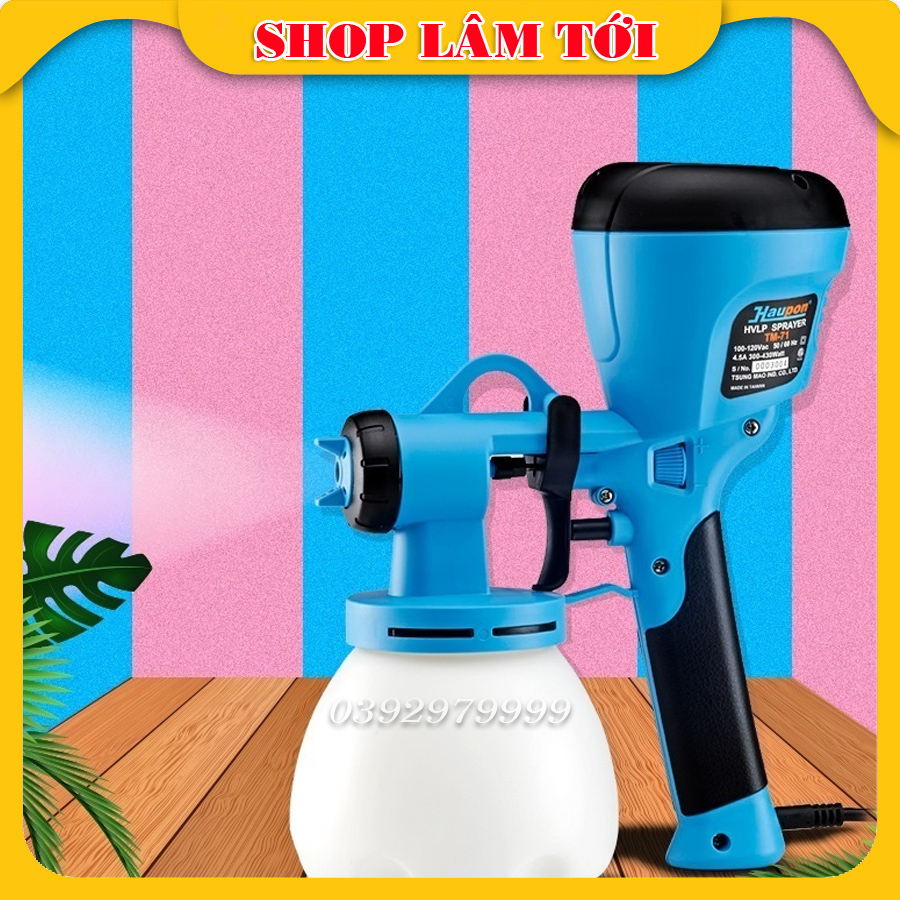 MÁY PHUN BỘT TRÉT HAUPON TM71