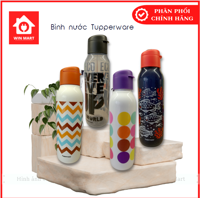 Bình nước Eco Bottle Fancy 750ml chính hãng Tupperware