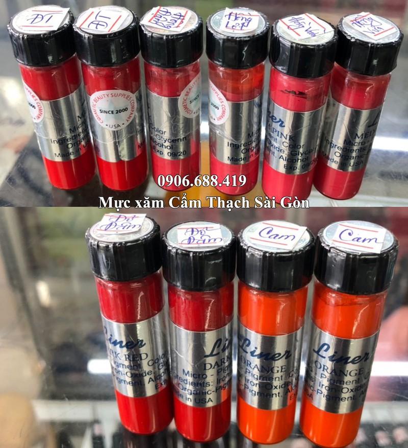 [HCM]Mực xăm Liner tem Bạc, Vàng Mỹ 10ml siêu đậm