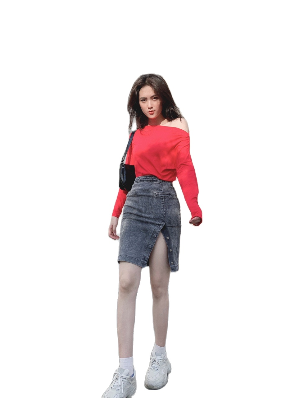 Áo Thun Trễ Vai Sành Điệu Ảnh Thật
