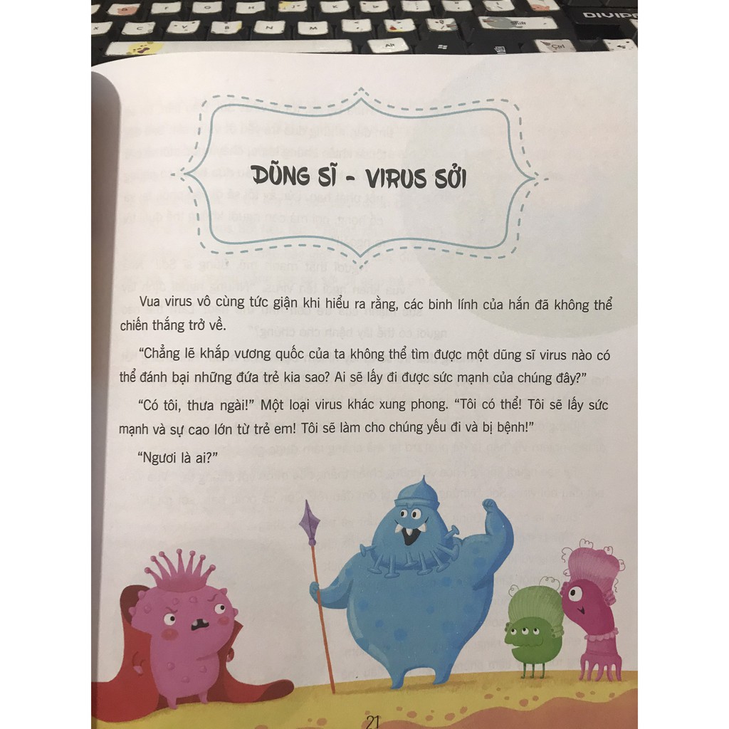 Sách - Sợ Gì Virus Và Vi Khuẩn