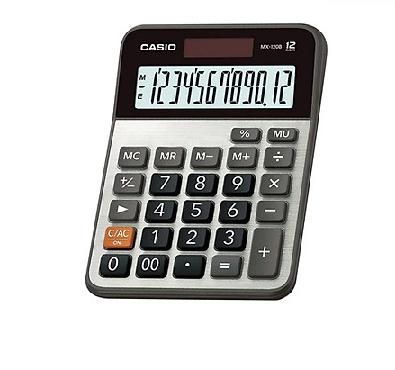 Máy Tính Casio MX - 120B - W-DC