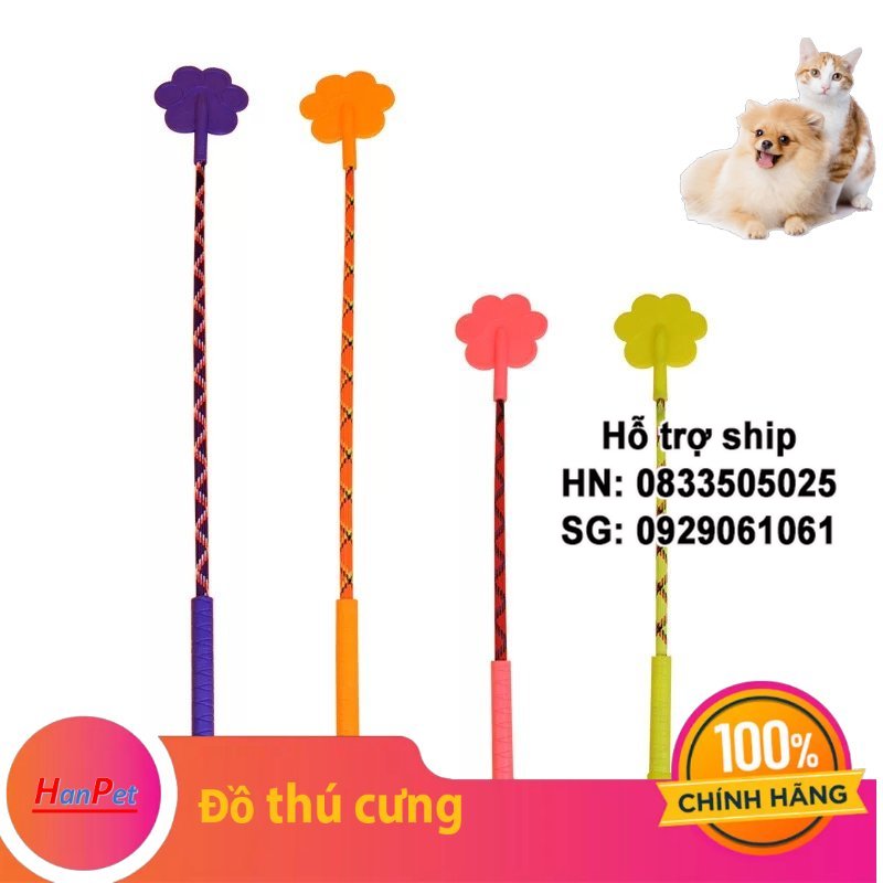Hanpet -  Cây tét đít huấn luyện chó mèo - Dụng cụ huấn luyện chó mèo