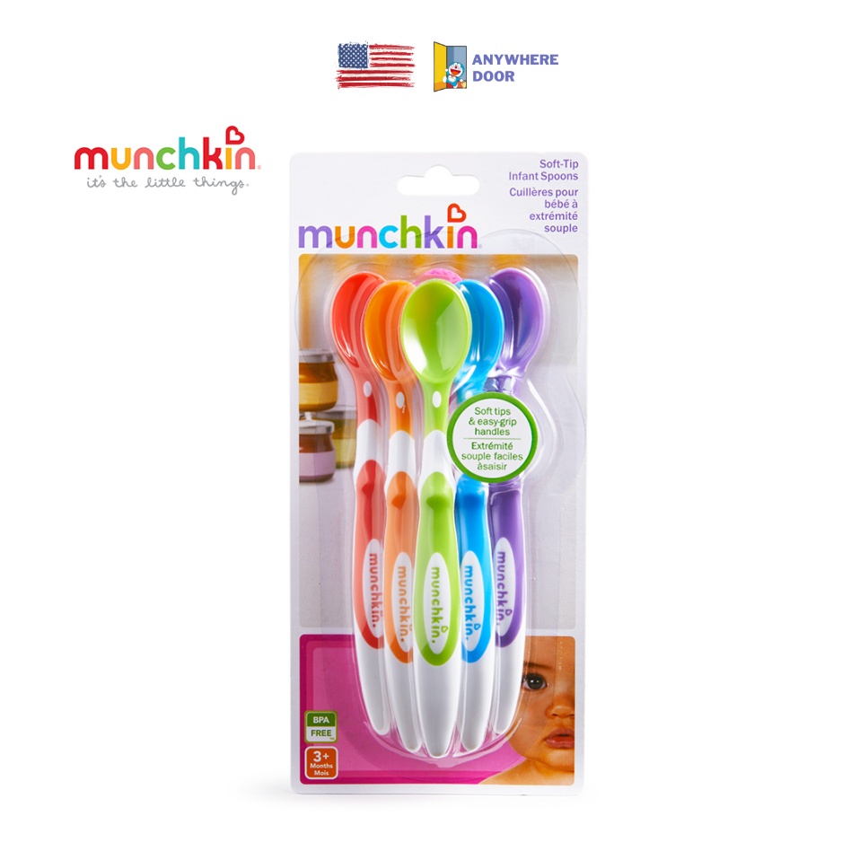 Thìa Mềm Munchkin cho bé ăn dặm