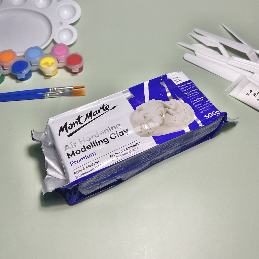 Bộ 6 dụng cụ điêu khắc đất sét tự khô, polymer clay, soft clay