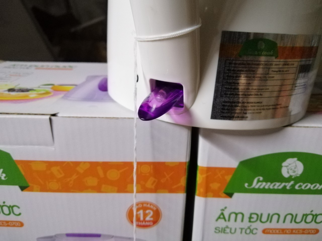ẤM ĐUN SIÊU TỐC Smart Cook 1,7L - của Elmitch Đức