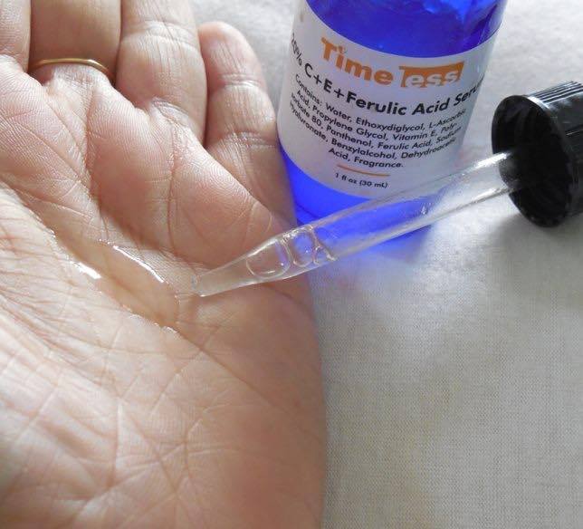 Serum Timeless 20% Vitamin C + E Ferulic Acid làm sáng da 30ml