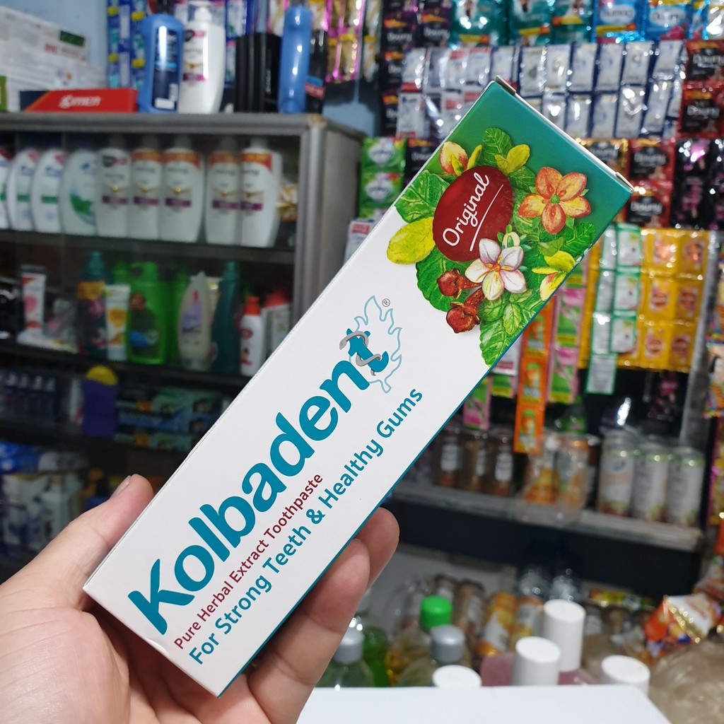 KEM ĐÁNH RĂNG THẢO DƯỢC KOLBADENT TUÝP 100G