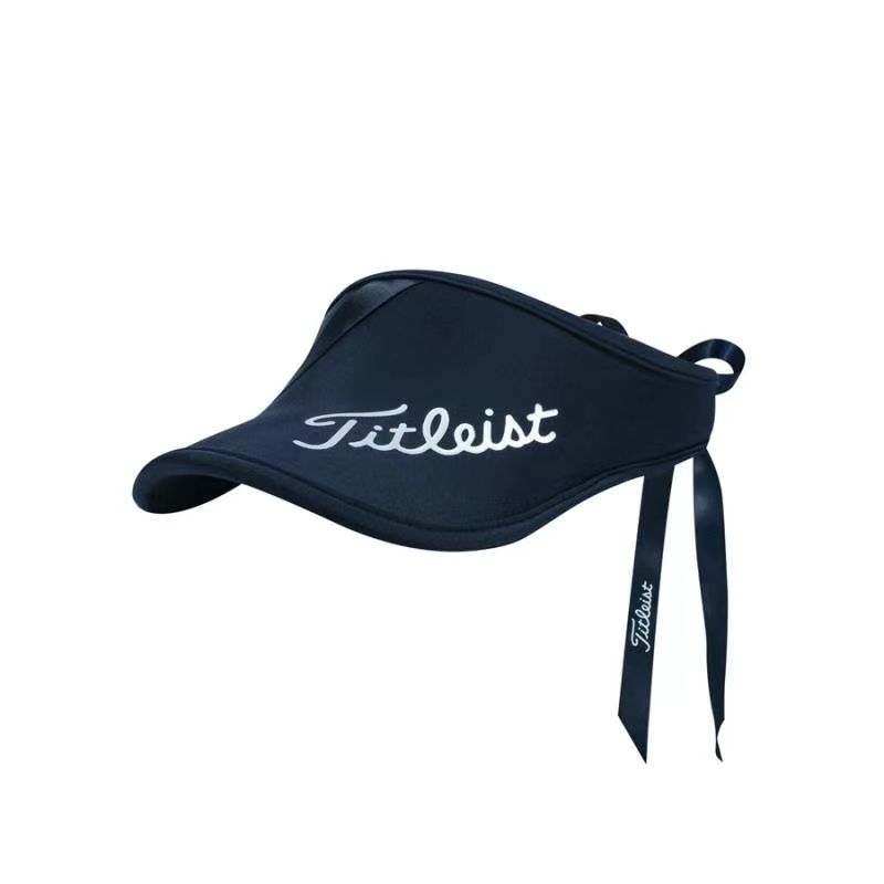 Mũ golf phong cách hàn quốc mũ chống nắng thể thao ngoài trời nữ mũ chống nắng mũ mái rỗng golf mũ lưỡi trai ruy băng
