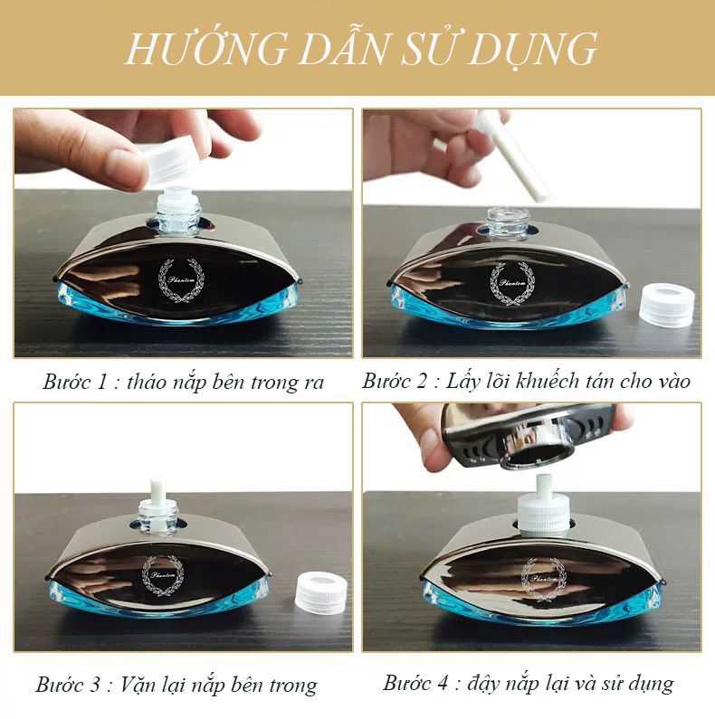 Nước Hoa Ô Tô Cao Cấp - Nước Hoa Xe Hơi Phantom