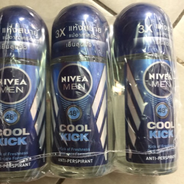 Lăn Khử Mùi Nivea Men Cool Kick 50ml Thái Lan