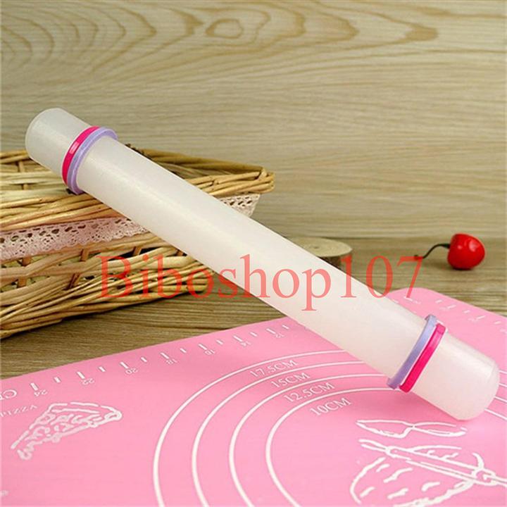 Cán lăn bột nhựa đúc 23cm
