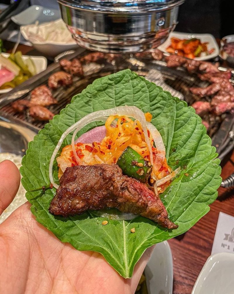 Hạt giống Lá Mè ăn kèm Thịt nướng