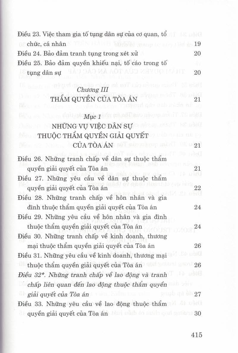 Bộ Luật Tố Tụng Dân Sự (Hiện Hành) (Sửa Đổi, Bổ Sung Năm 2019, 2020)
