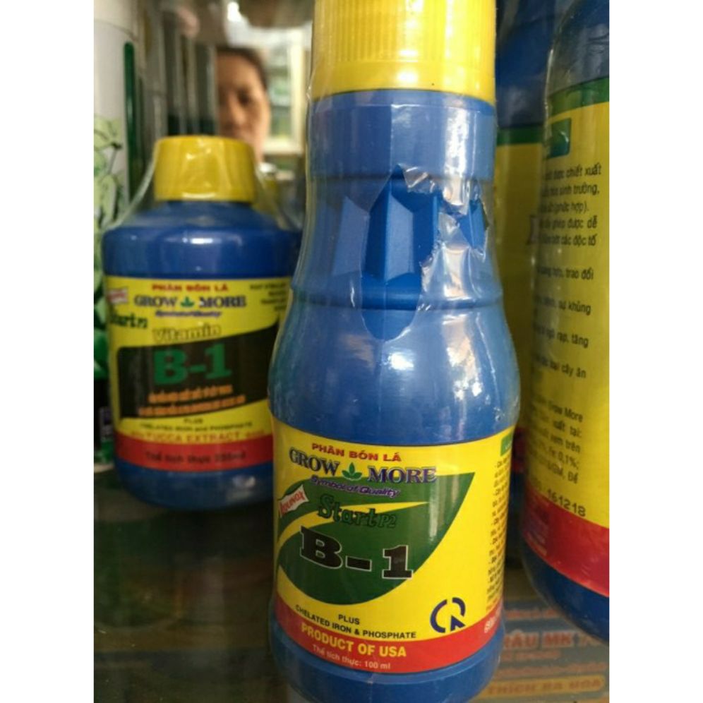 phân bón lá vitamin b1 - chai 100ml