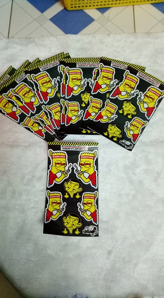 [HCM]TEM LOGO 10 x 18 SIMPSON SUPERME -- MR BEAN
