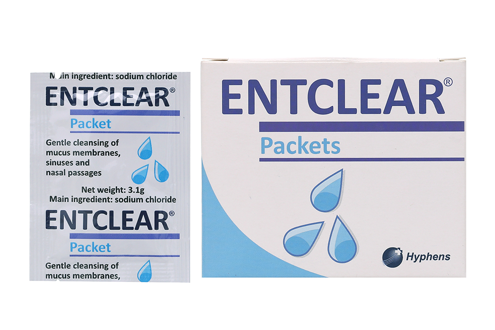 Bộ rửa mũi Entclear nasal wash bottle
