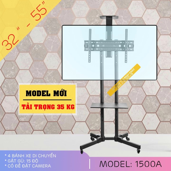 Giá treo tivi , kệ treo tivi có bánh xe di động , di chuyển dễ dàng từ 32 -65inch