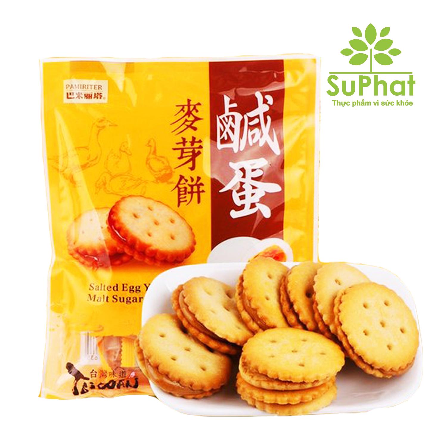 Bánh quy trứng muối Đài Loan 500g nhân mềm dẻo SuPhat Shop