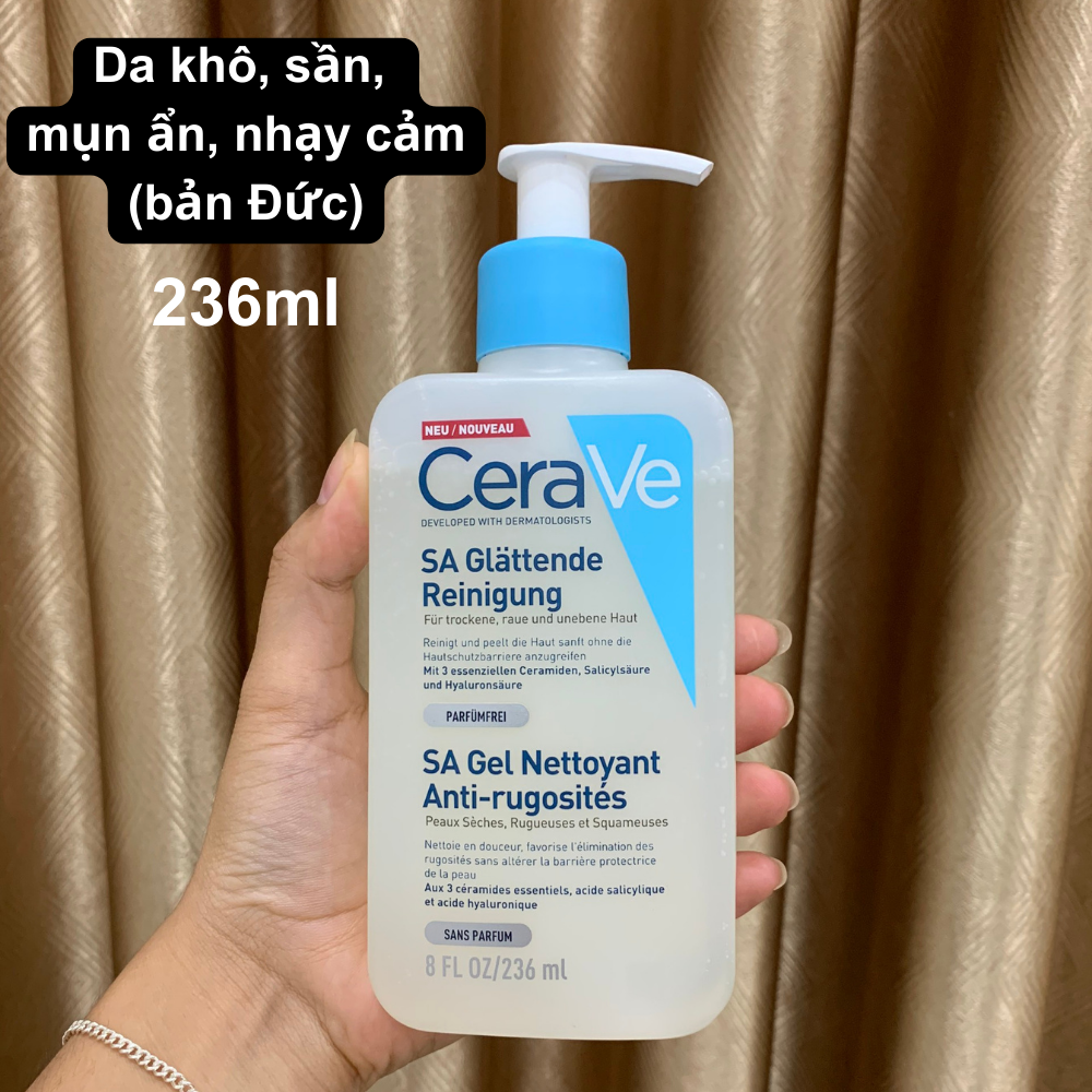 [GIẢM 5% ĐƠN 129K]Sữa Rửa Mặt Tạo Bọt Mềm Mịn Dành Cho Da Dầu CeraVe Foaming Cleanser Lyo.vn
