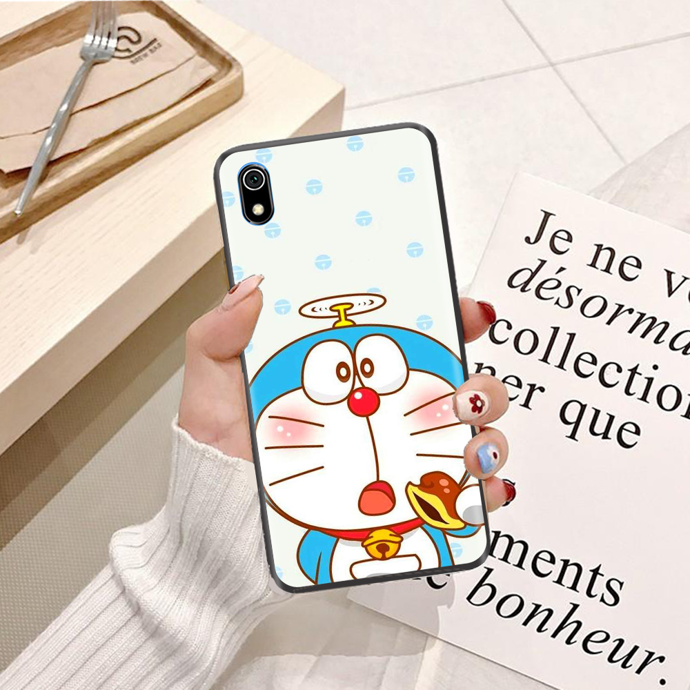 [HCM]Ốp lưng điện thoại Xiaomi Redmi 7A / Redmi Note 4 / Redmi Note 4X / Redmi Note 5 Pro / Redmi Note 5A / Redmi Note 5A Prime viền dẻo TPU BST Doremon Dễ Thương