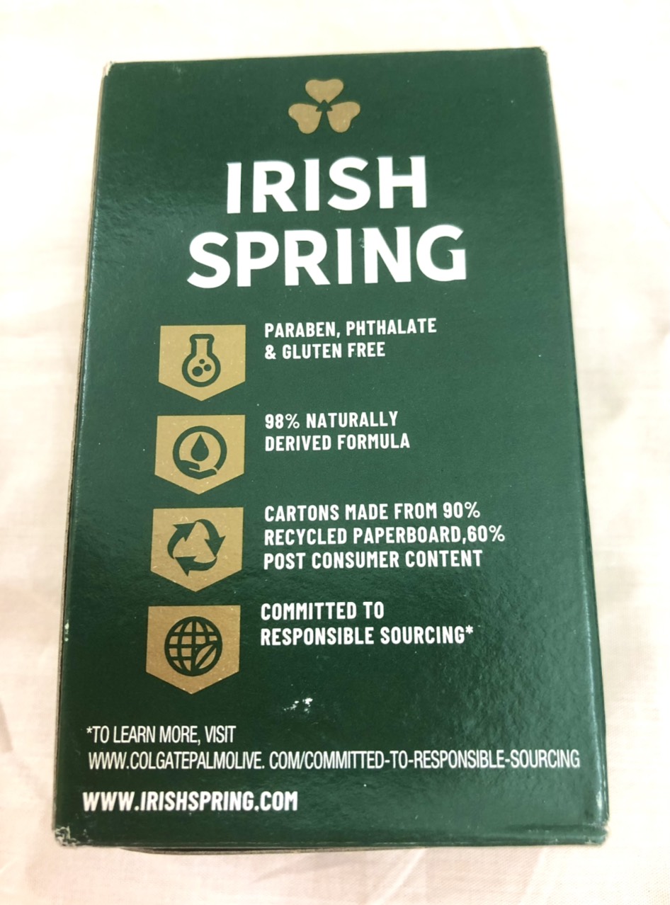 Xà Bông Cục Irish Spring Original Clean 113g Của Mỹ