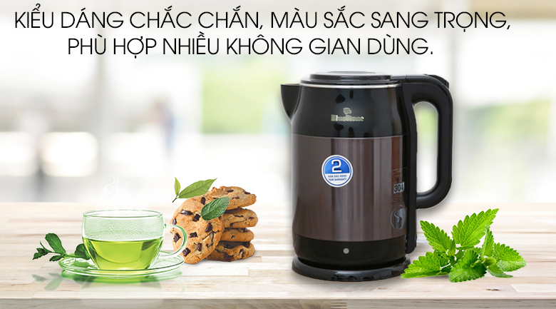 Bình đun siêu tốc Bluestone KTB 3468 1.7 lít [New 100%]