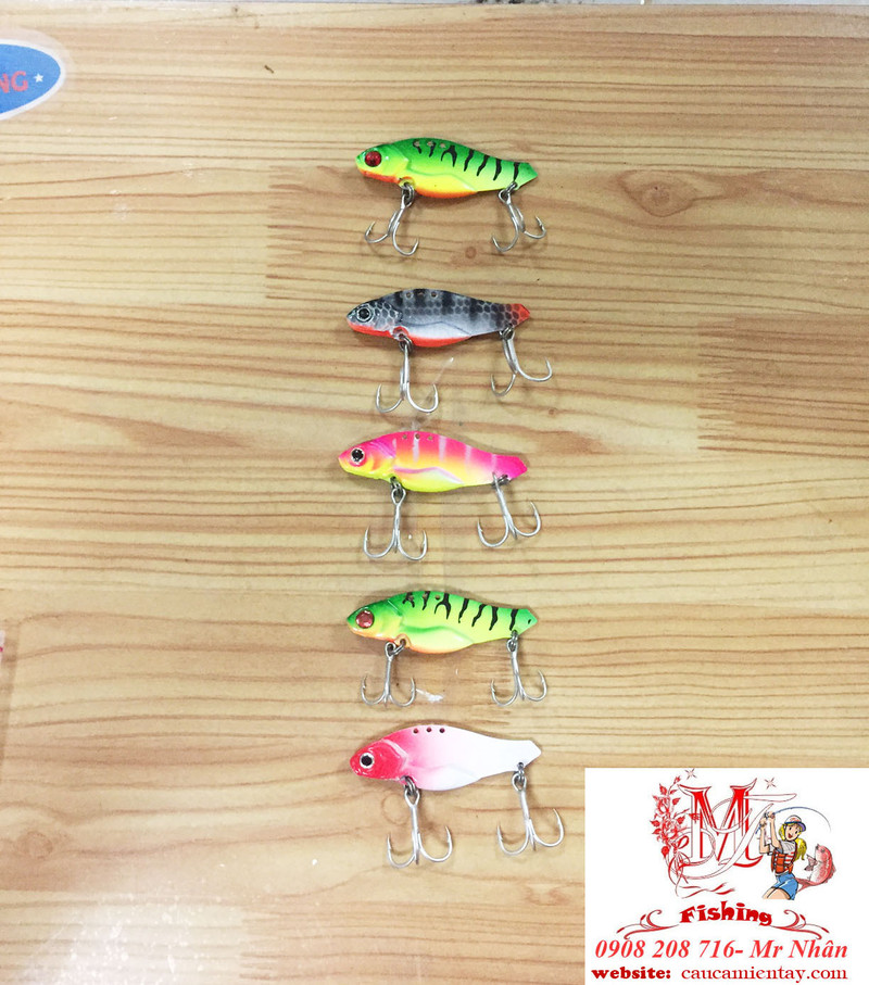 Mồi Lure Cá Lóc Orichi Combo 5 Con Lưỡi BKK
