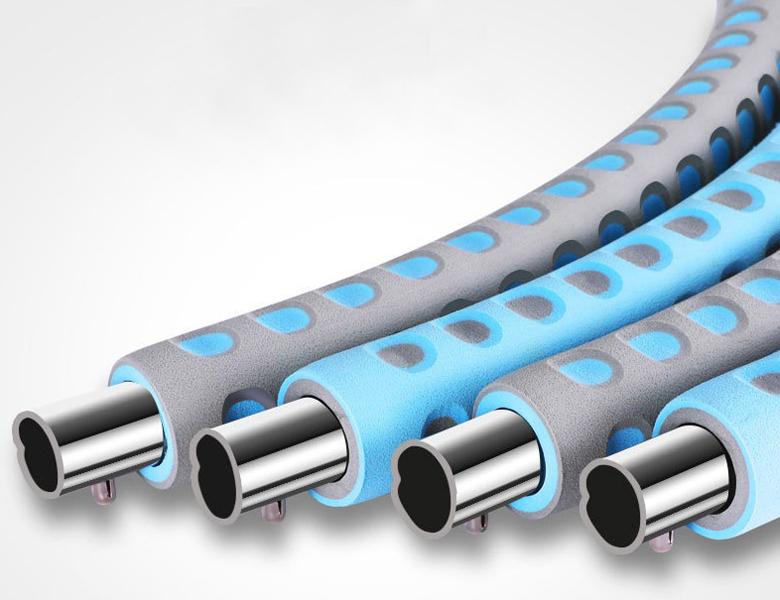 Vòng lắc eo ống thép tháo lắp Hula Hoop DK-501