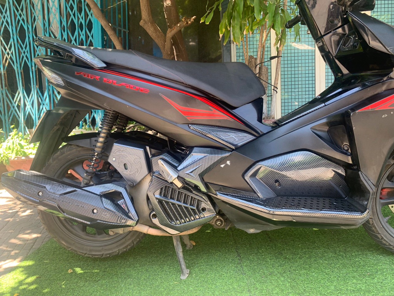 Ốp Quạt Gió Xe Honda Air Blade (AB) Đời  2016 - 2020 - (Két Nước, Tản Nhiệt)