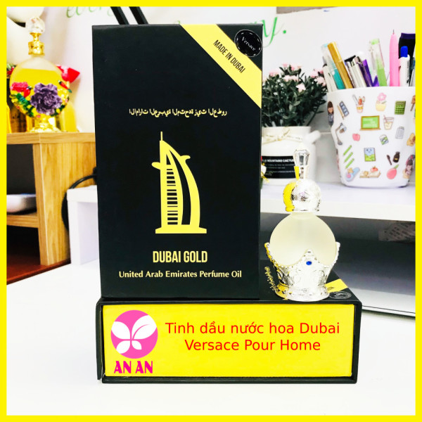 Tinh dầu nước hoa Dubai Versace Pour Home Size nhỏ 15ml - Hàng chuẩn Sin Thơm lâu thơm dai thơm ngất ngây