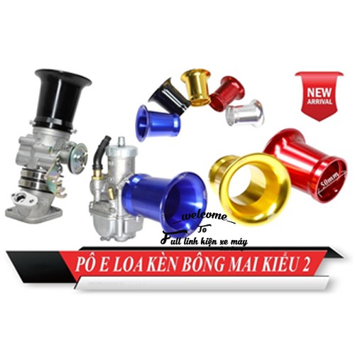 Pô E Loa Kèn Bông Mai Kiểu 2
