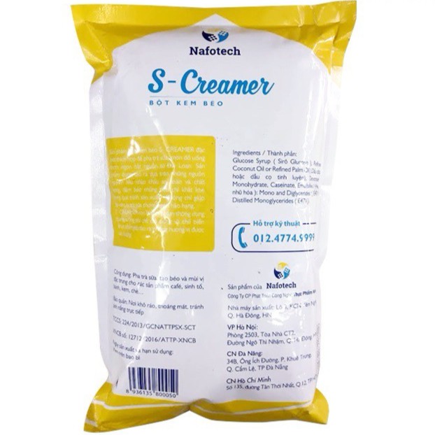 Bột kem béo pha trà sữa S-Creamer 1kg