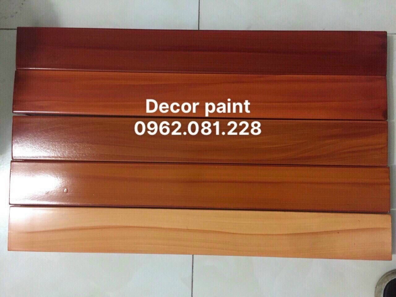 Màu vẽ Giả Gỗ Decor Paint loại 1 lít